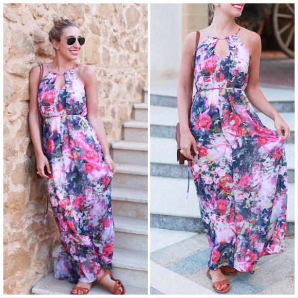 maggy london maxi dress
